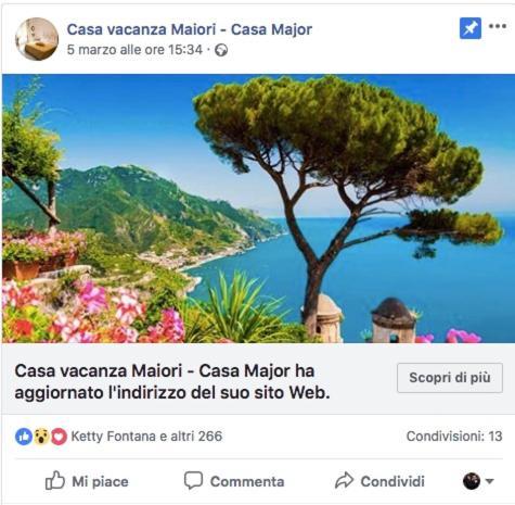 Casa Major Villa Майори Екстериор снимка